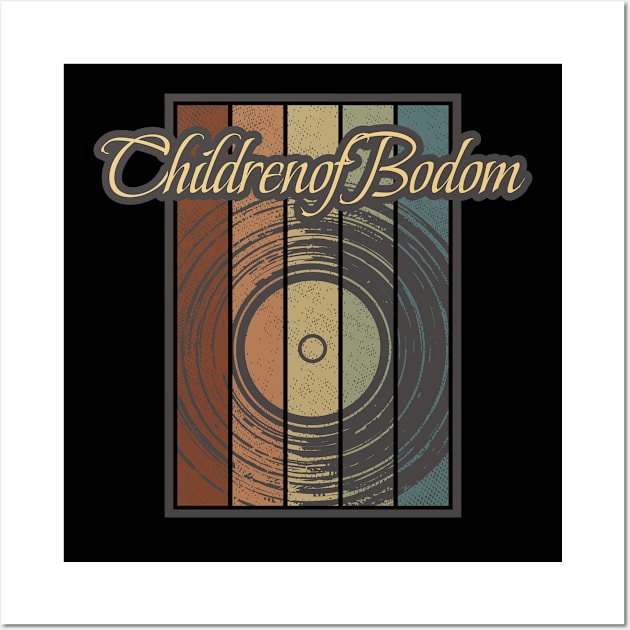 Children of Bodom Vynil Silhouette Wall Art by North Tight Rope